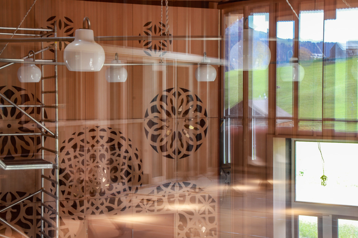 Klanghaus Toggenburg R&auml;ume mit Spiegelung