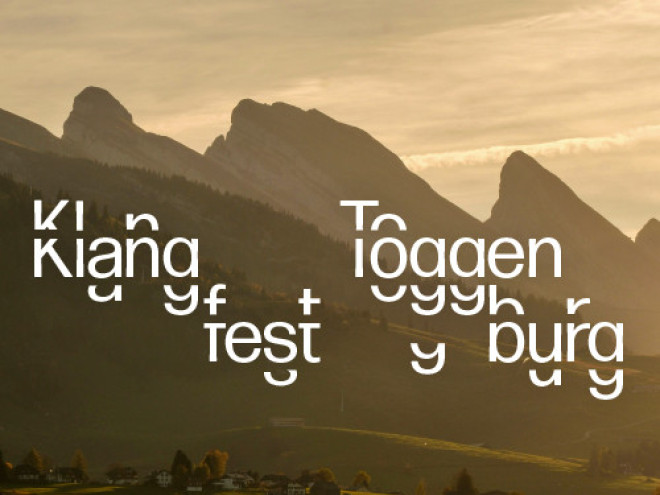 Klangfest'26 in der Klangwelt Toggenburg