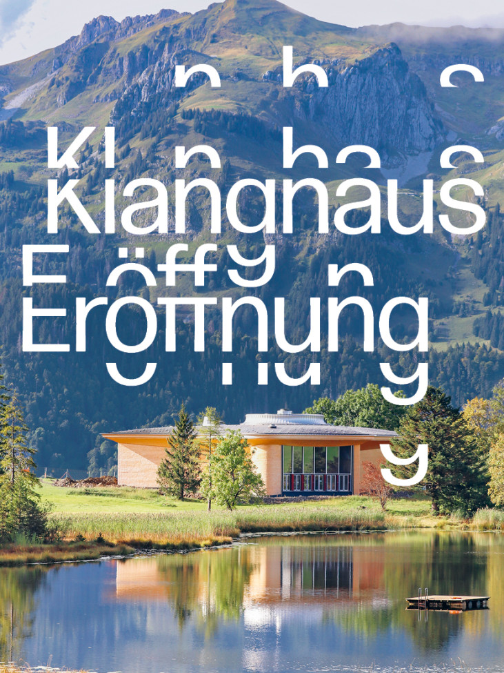 Festprogramm Cover Klanghaus Toggenburg Eröffnung